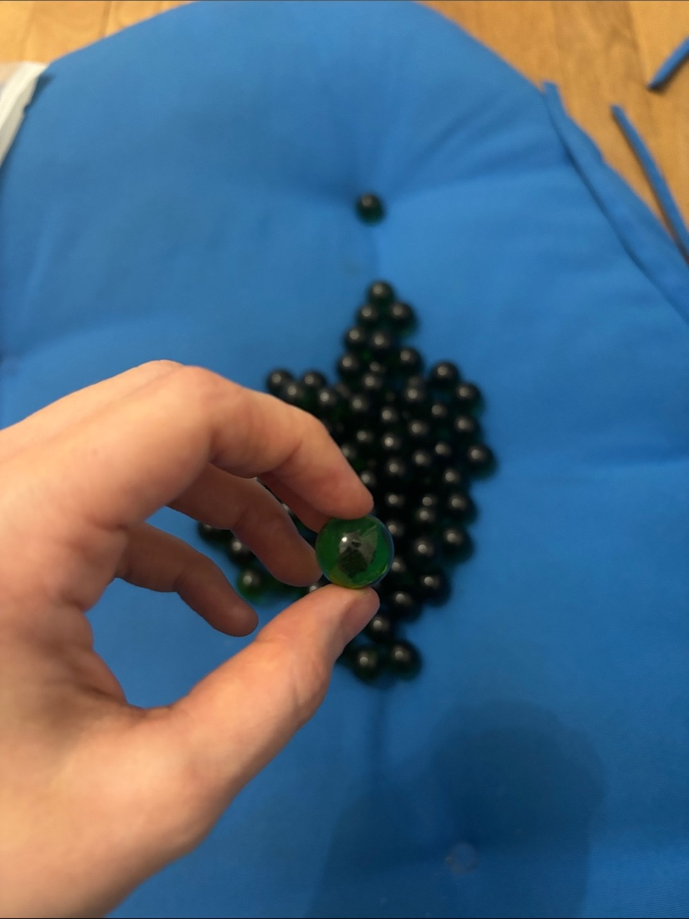 Marbles See Through Colored Dark/Light Green NWOTS - Picture 2 of 8